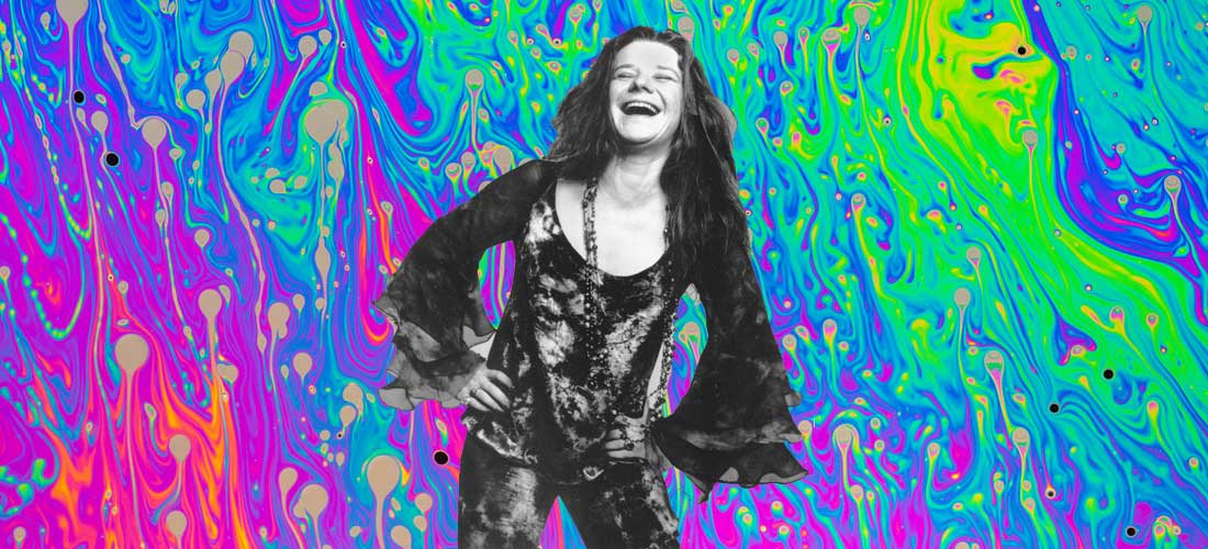 Janis Joplin partió de este mundo apenas a los 27 años, pero dejó en el mundo su voz rota y sensible, marcada con fuego, pasión y música.