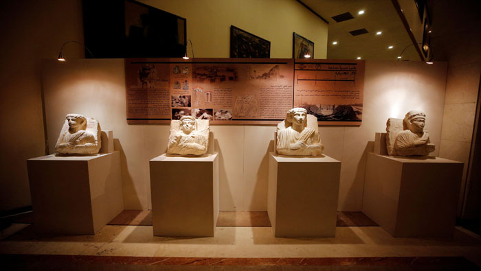 Estas piezas forman parte de más de 9.000 objetos encontrados por el Ejército sirio en áreas ocupadas por grupos terroristas.