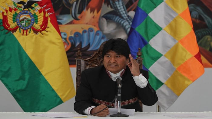Las elecciones presidenciales de Bolivia están pautados para el domingo 27 de enero de 2019.