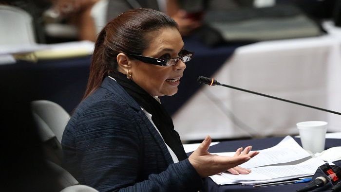 La exvicepresidenta guatemalteca tiene además una orden de extradición por parte de EE.UU. ligada a delitos de narcotráfico.