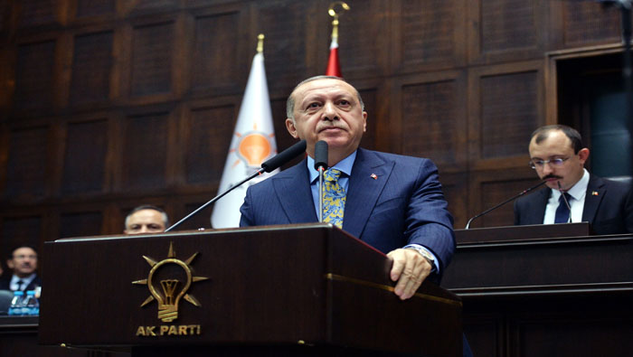 El mandatario turco divulgó detalles del caso Khashoggi durante su intervención en el Parlamento.