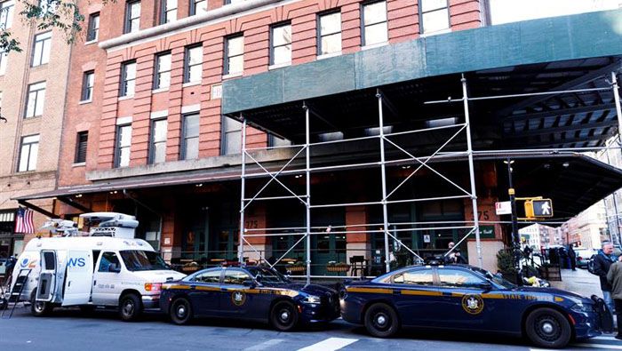 La Policía de Nueva York investiga un paquete sospechoso en un local propiedad del actor estadounidense Robert de Niro.
