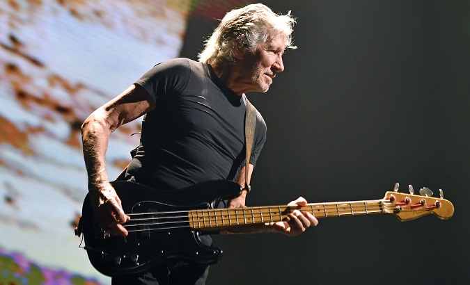 Roger Waters during one of his latest shows in Zurich, Switzerland.