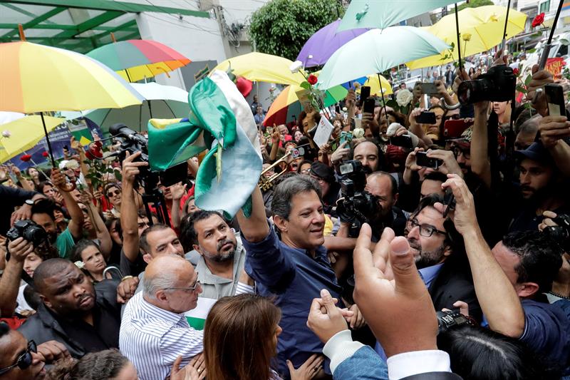 El mundo de la cultura ha estado apoyando, en su mayoría, a Lula y hoy a Haddad en su camino por un Brasil democrático.