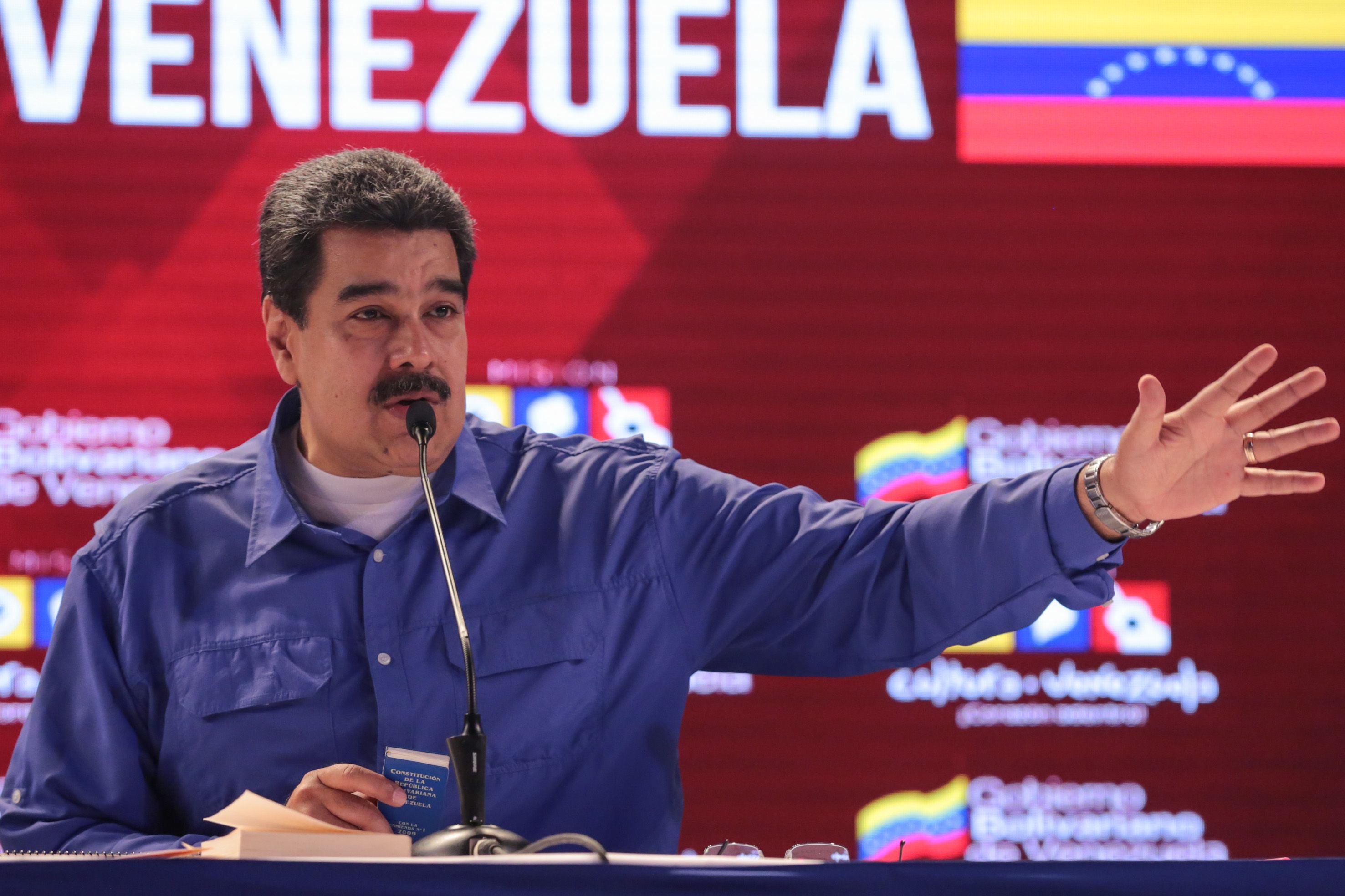 El presidente Maduro instó a EE.UU. y a la UE a dejar de lado sus políticas intervencionistas.