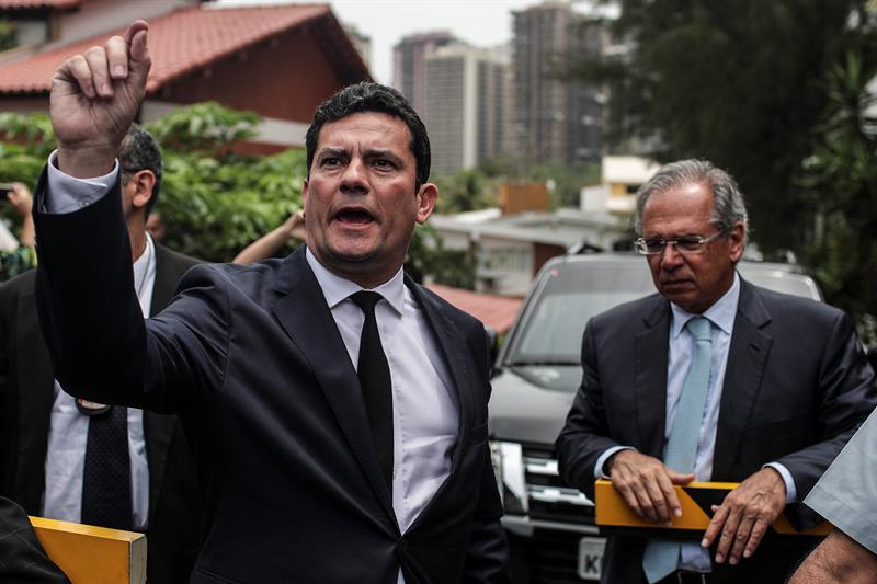 Moro estuvo en Río de Janeiro y mantuvo una reunión cerca de una hora y media con Bolsonaro.