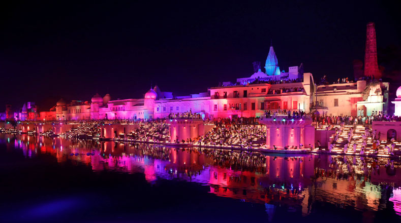 Festival de las Luces en la India rompe récord mundial