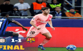 Sin el argentino Lionel Messi en cancha, el equipo catalán consigue un empate que los clasifica a la siguiente fase.   