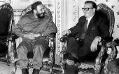 Revive el encuentro de Fidel Castro y Salvador Allende en Chile
