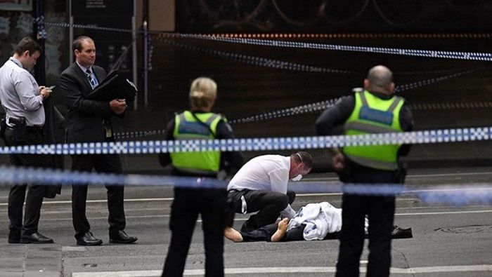 Policía de Australia calificó el ataque a tres ciudadanos en Melbourne como un acto terrorista.