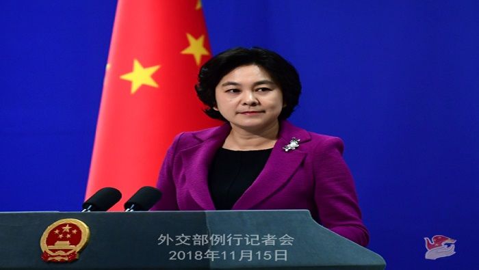 La ministra afirmó que China jamás ha representado una amenaza para Europa o alguna región del mundo.