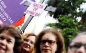 Brasil lidera la lista con 1.133 víctimas de feminicidio confirmadas durante 2017.