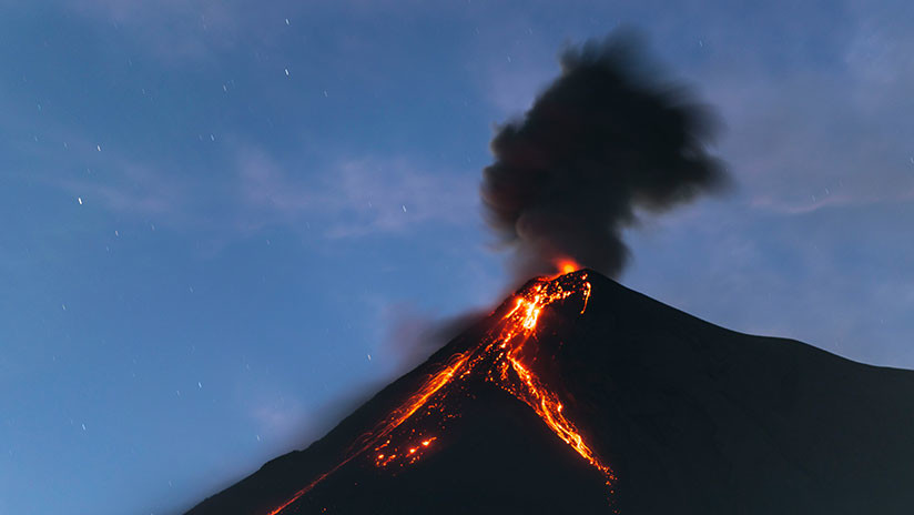 La cuarta fase eruptiva del volcán de Fuego se registró entre el 6 y el 9 de noviembre pasados, sin dejar víctimas ni daños.