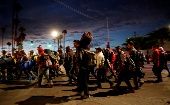 El presidente Trump asegura que "los migrantes ilegales que traten de venir a Estados Unidos serán detenidos o devueltos”.