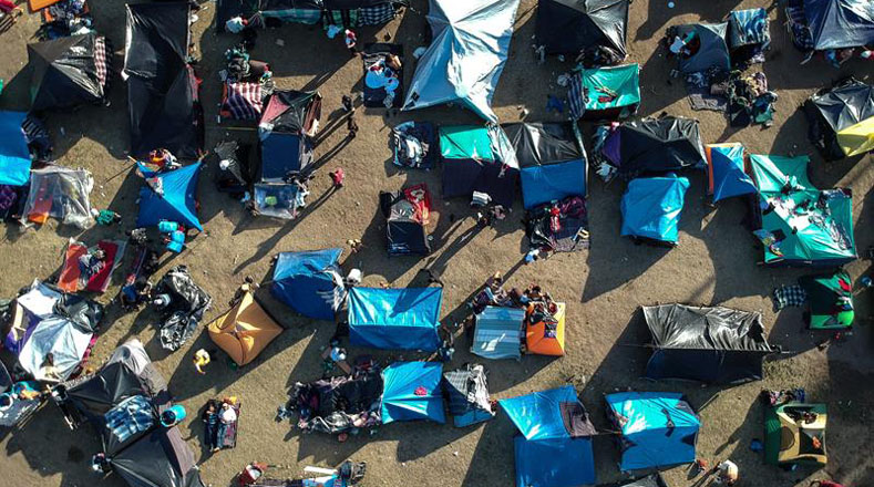 La dura realidad de los migrantes en el albergue de Tijuana