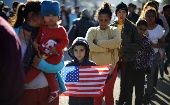 La huelga se realizará en el lugar donde los migrantes centroamericanos realizan el trámite para pedir el asilo para EE.UU..