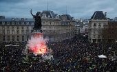 Más de 125.000 personas participaron en la cuarta movilización consecutiva en Francia.
