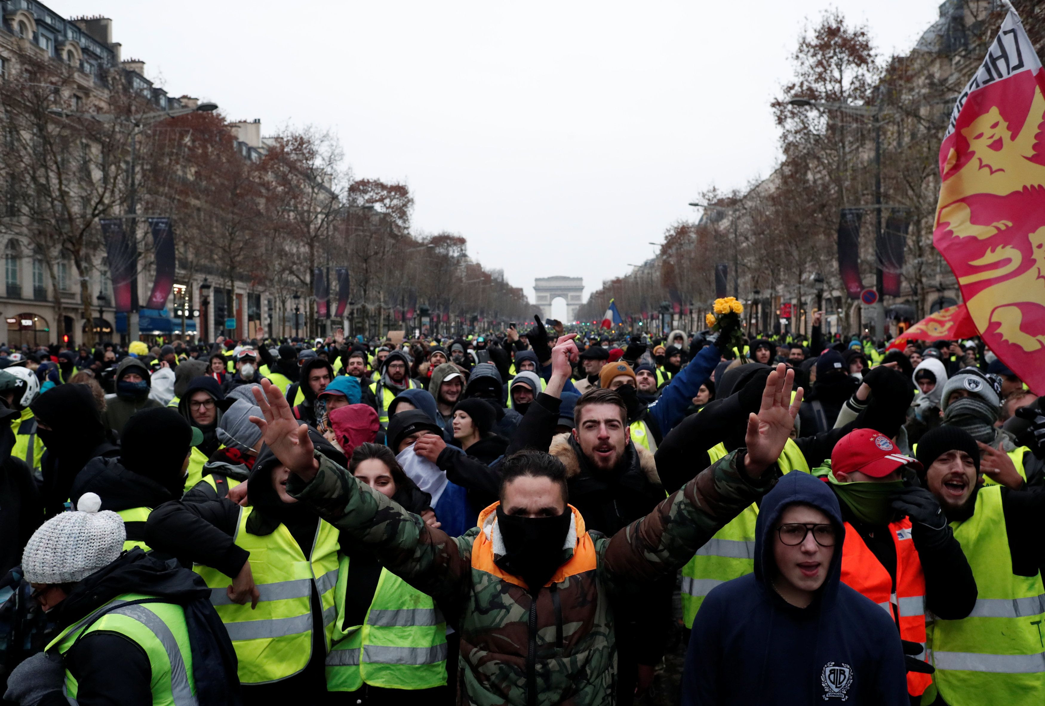 El fin de semana pasado el movimiento de chalecos amarillo protestó nuevamente contra las políticas económicas de Emmanuel Macron.