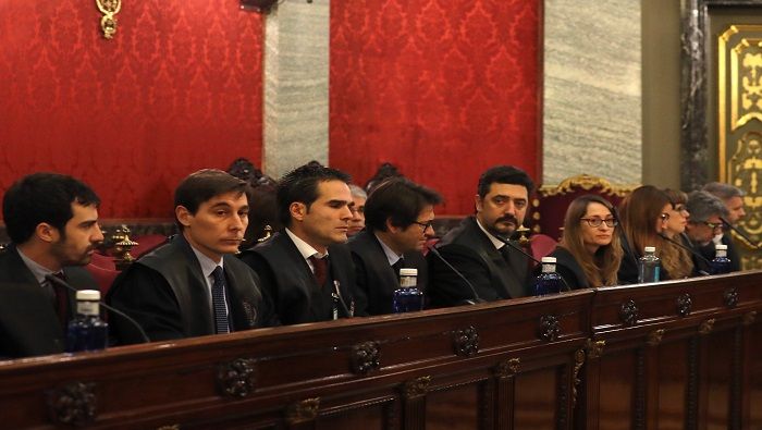 En esta vista previa del Tribunal Supremo no estarán presentes los 18 líderes independentistas catalanes.