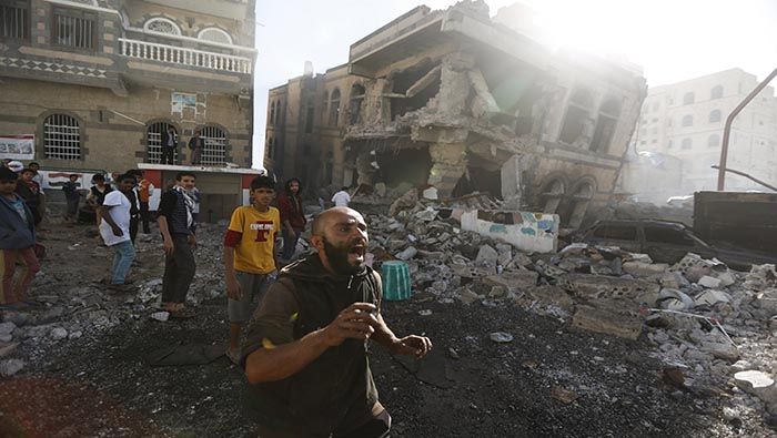 Desde marzo de 2015 Arabia Saudita ha realizado bombardeos en Yemen.