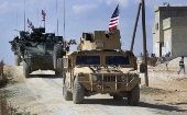 Tras el desalojo de este primer almacén militar, el convoy estadounidense emprendió camino a Irak.