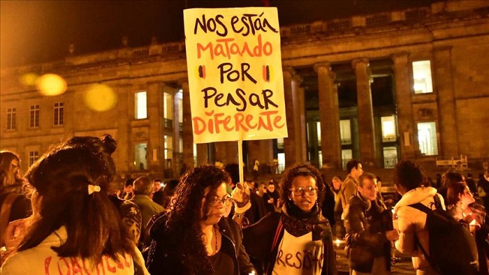 Más de 431 activistas sociales de Colombia han sido asesinados entre enero de 2016 y el 31 de diciembre de 2018.