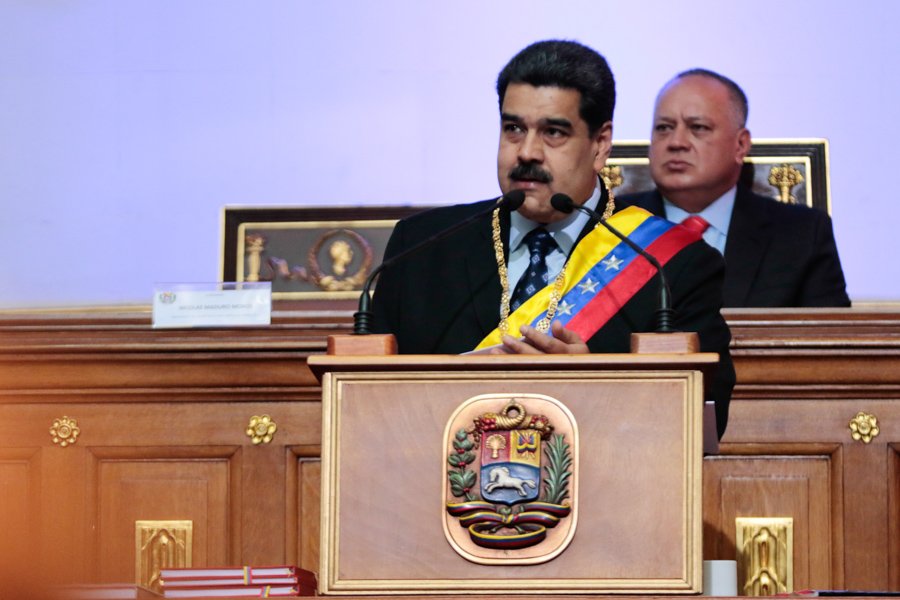 El primer plano de los ataques de la derecha se trata de declarar al presidente Nicolás Maduro como 