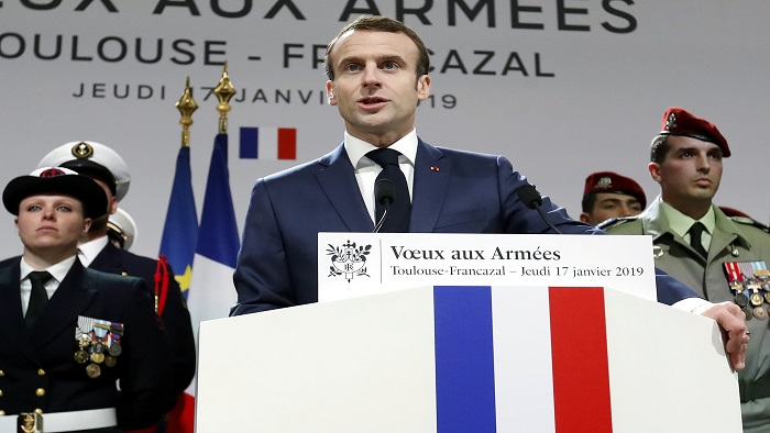 El mandatario francés afirmó que la decisión de EE.UU. de retirar sus tropas 