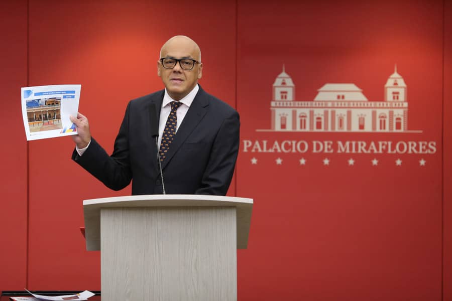 Jorge Rodríguez denunció que la oposición venezolana quiere reeditar la violencia generada en 2017.
