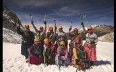 Las mujeres bolivianas, con edades entre 24 y 50 años de edad, ya habían conquistados otras cimas.