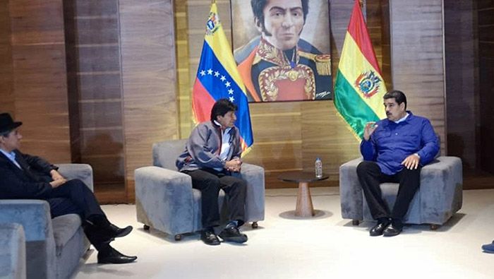 Evo Morales ha denunciado los planes de EE.UU. contra el Gobierno venezolano.
