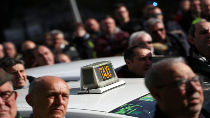 Una de las principales exigencia del sector taxista consistía en la limitación de la presencia de las VTC, norma aprobada en Barcelona.