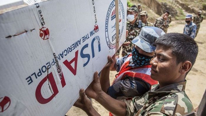Las ayudas humanitarias son una cubierta narrativa de Estados Unidos para intervenir en otros países