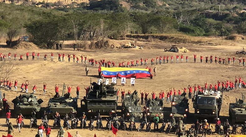 El poder popular organizado, junto a la Milicia Nacional Bolivariana, hacen parte fundamental de la estrategia de defensa integral de la nación.