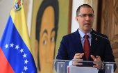 EE.UU. mantiene amenazas injerencias y un bloqueo financiero contra Venezuela.