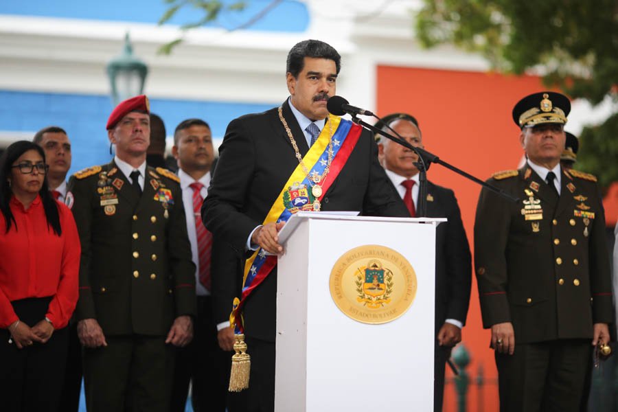 El mandatario venezolano reiteró que el país está viviendo una provocación por parte del imperio por lo que instó a los militares mantener coordinación en la defensa de la paz.