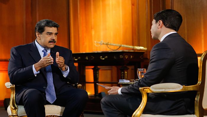 Maduro denunció que EE.UU. solo esta interesado en apoderarse del petróleo venezolano.