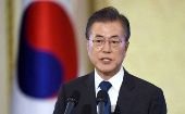 El presidente de Corea del Sur, Moon Jae-In, aboga por una política audaz para las dos Coreas. Entretanto, el encuentro entre Trump (EE.UU.) y Kim (Corea del Norte) no reportan avances significativos. 