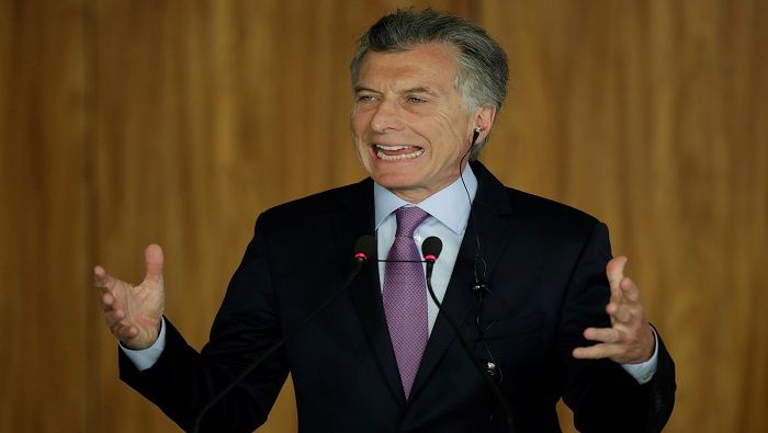 Paralelo al discurso de Macri se registraron en Argentina diversas movilizaciones de ciudadanos, siguiendo la tónica de movilizaciones reiteradas en el país.