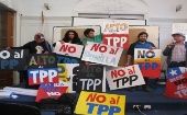 Estas movilizaciones darán inicio a un activo calendario de lucha social con el objetivo de que el TPP 11 no sea aprobado.