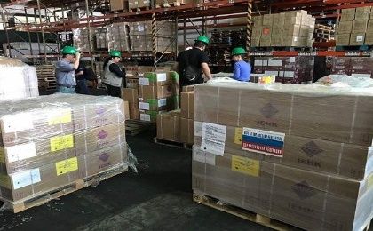 Rusia envió 300 toneladas de ayuda humanitaria que entraron el 20 de febrero por el aeropuerto Maiquetia. El 21 de febrero, Rusia envió otra partida de 7,5 toneladas de medicamentos para la población venezolana.