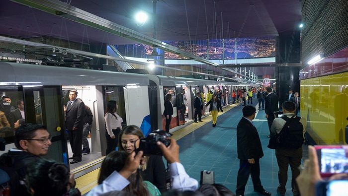 Las obras del metro, que trasladarán a 400.000 personas al día, comenzaron a ser construidas durante el Gobierno del expresidente de Ecuador, Rafael Correa.