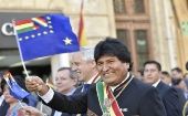 Evo recordó que el fallo de la Corte Internacional de Justicia (CIJ) de octubre de 2018, exhortó a Bolivia y a Chile a concertar una solución "de buena voluntad".