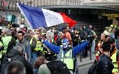  Hasta el momento, los chalecos amarillos han denunciado hechos de fuerte represión por parte de la policía de Francia en la marcha número 20 del movimiento. 