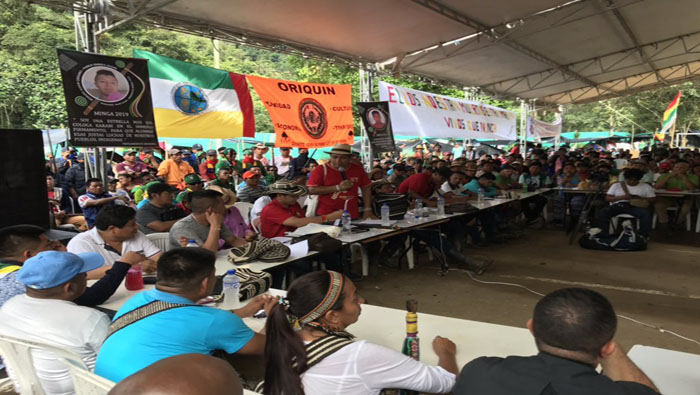 La minga nacional en Colombia ya cumple 25 días y demanda el cese del asesinato de líderes sociales y la adjudicación de sus tierras.