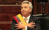 Opositor involucró al presidente de Ecuador, Lenín Moreno, en un caso de presunto enriquecimiento ilícito. 