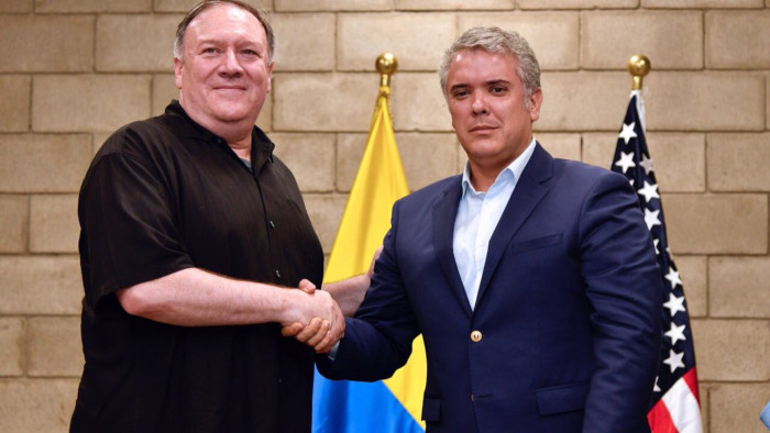 Canciller de Venezuela, Jorge Arreaza, calificó la reunión Colombia-EE.UU. como un 