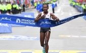Worknesh Degefa ganó la categoría femenina del Maratón de Boston 2019 con dos horas, 23 minutos y 31 segundos.