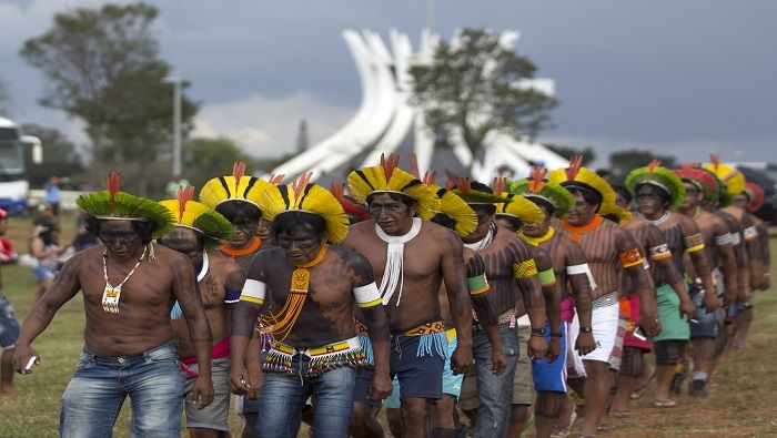 El Día del Indio tiene como objetivo visibilidad la resistencia del pueblo indígena en el Amazonas y Brasil.