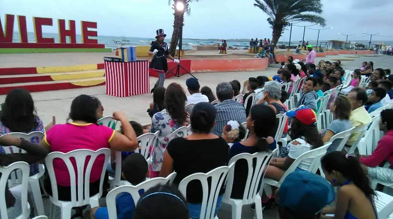 En esta edición del festival otros estados venezolanos también fueron sede para que los actores y actrices se presentaran ante decenas de personas.